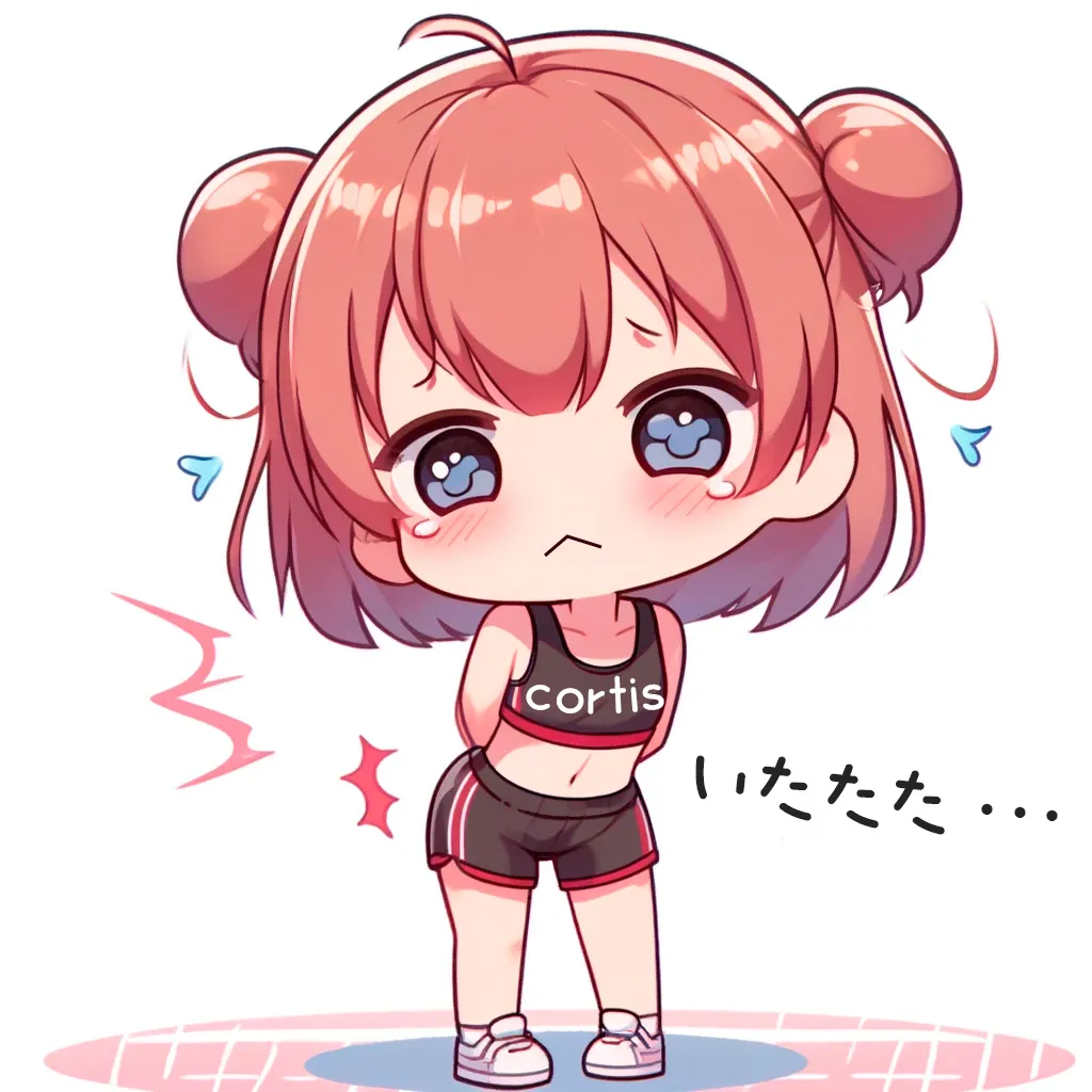 腰痛のcortisちゃん