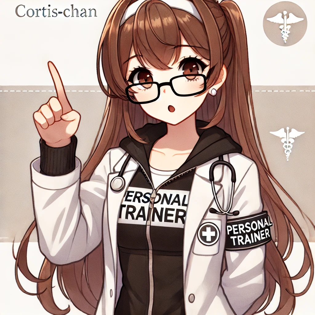 お医者さんの格好のcortisちゃんの画像
