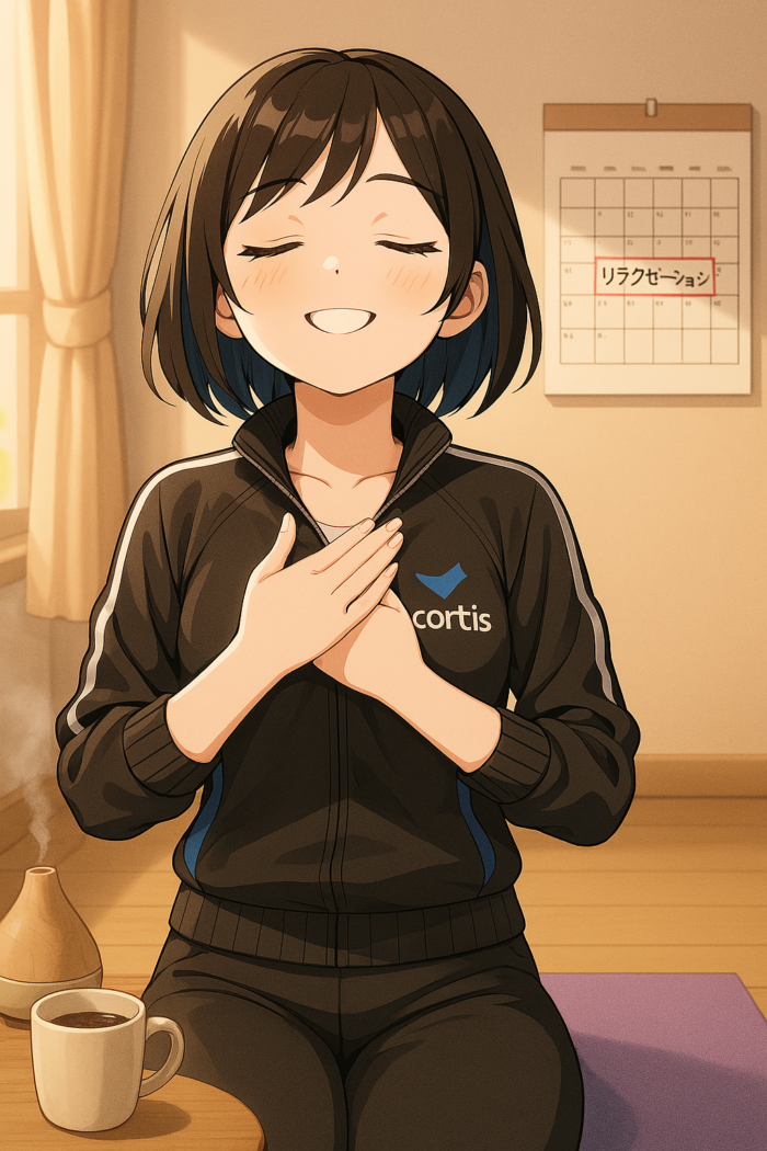 毎日の予定に、リラックス時間を。