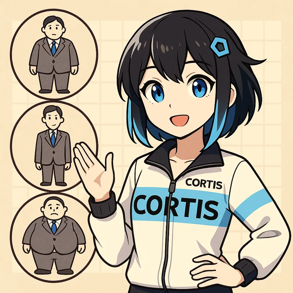 スーツが似合わない