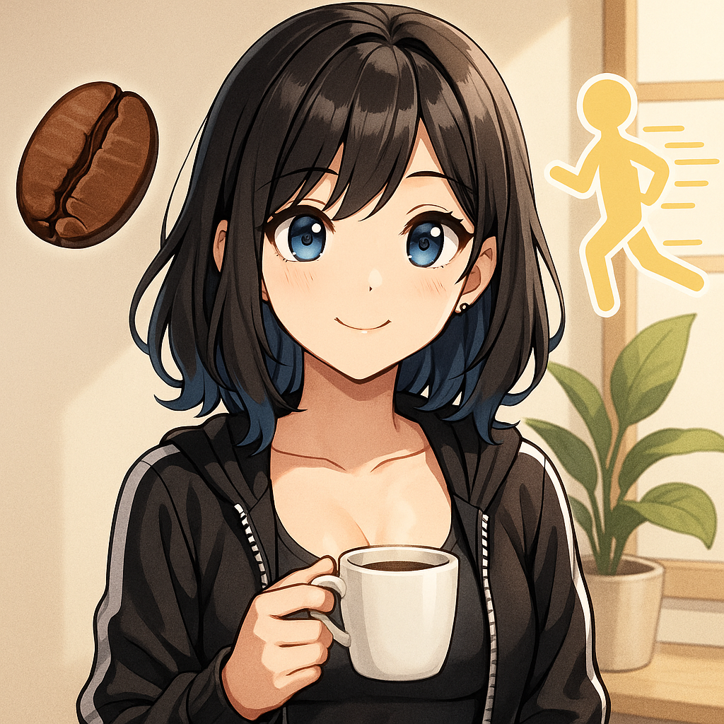 コーヒーを飲む女性のイメージ