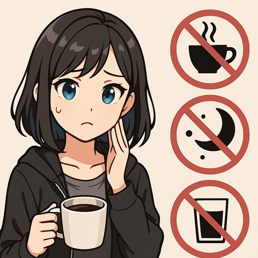 コーヒーの注意