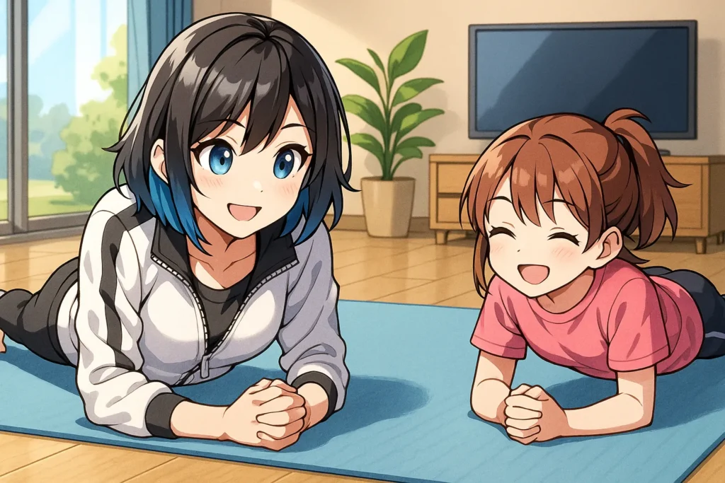 親子ープランク