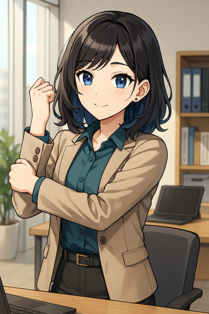 1分間でできるストレッチ