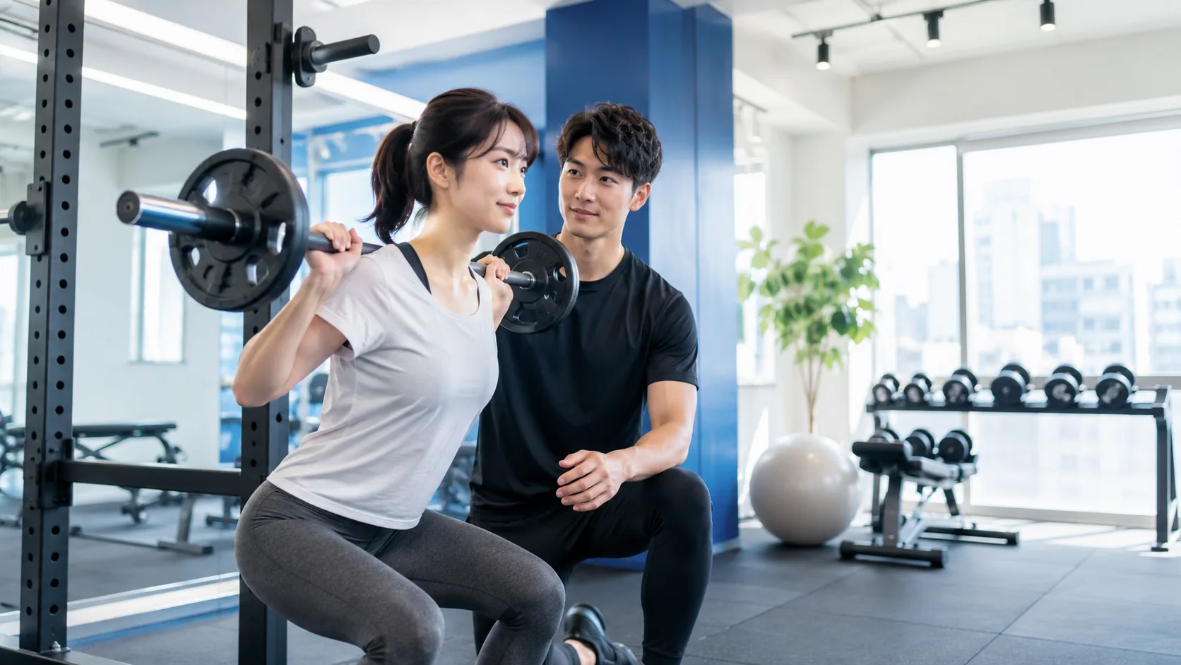 cortisパーソナルジムでのマンツーマントレーニング指導